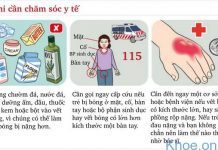 trẻ bị bỏng nước sôi