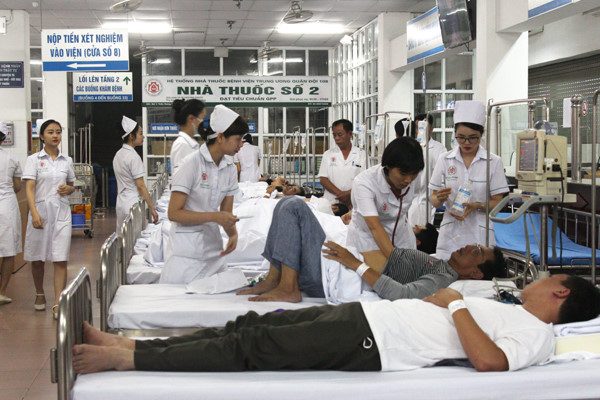 Sốt xuất huyết: Bệnh viện 108 lập khu điều trị dã chiến phòng dịch 