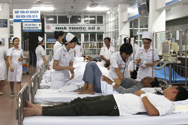 Sốt xuất huyết: Bệnh viện 108 lập khu điều trị dã chiến phòng dịch