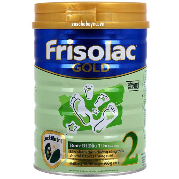 sữa frisolac gold 2 giúp bé phát triển khỏe mạnh