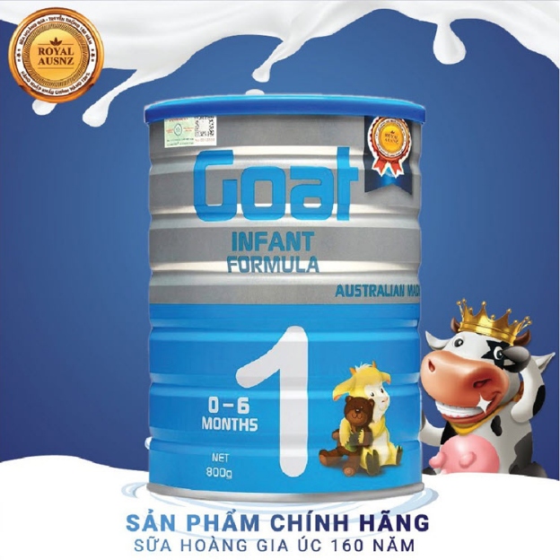 sữa cho bé 0 6 tháng - Royal Ausnz Goat