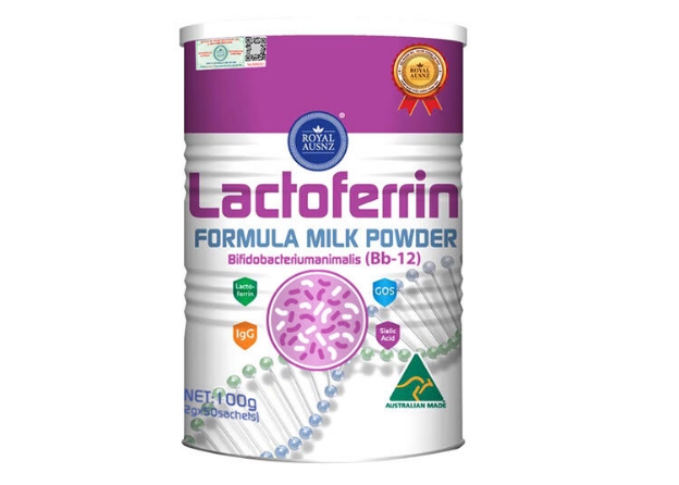 sữa bột tốt cho trẻ sơ sinh Lactoferrin tăng đề kháng