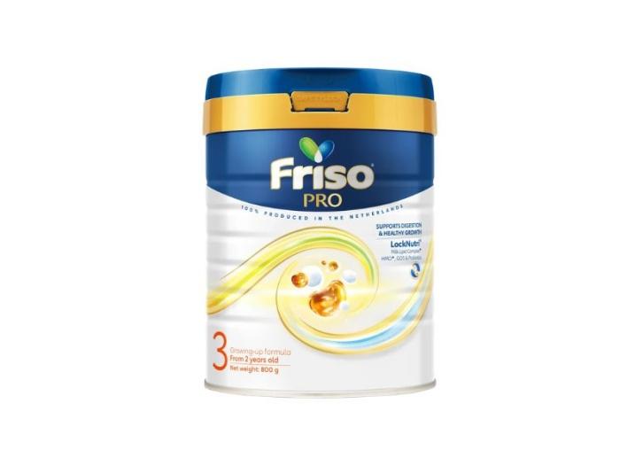 Sữa êm bụng Friso Pro cũng là sữa có vị nhạt giống sữa mẹ