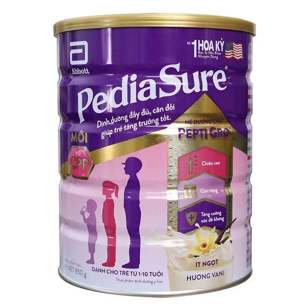 Gợi ý sữa tăng chiều cao cho trẻ 6 12 tháng Pediasure