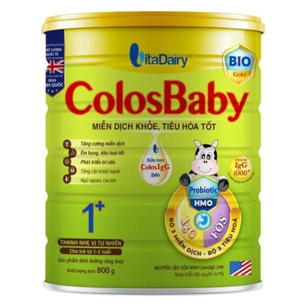 Sữa tăng cân cho trẻ ColosBaby hỗ trợ tăng cường miễn dịch