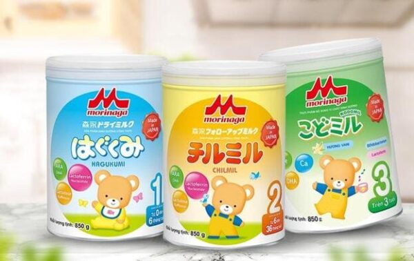 Sữa tăng cân cho bé Morinaga hỗ trợ tiêu hóa, đề kháng