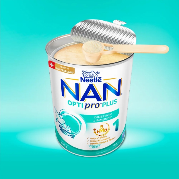 Sữa NAN Optipro Plus 1 hỗ trợ tiêu hóa cho trẻ