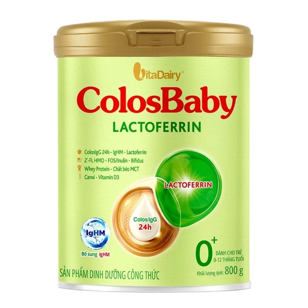 Sữa dành cho trẻ sinh mổ ColosBaby Lactoferrin