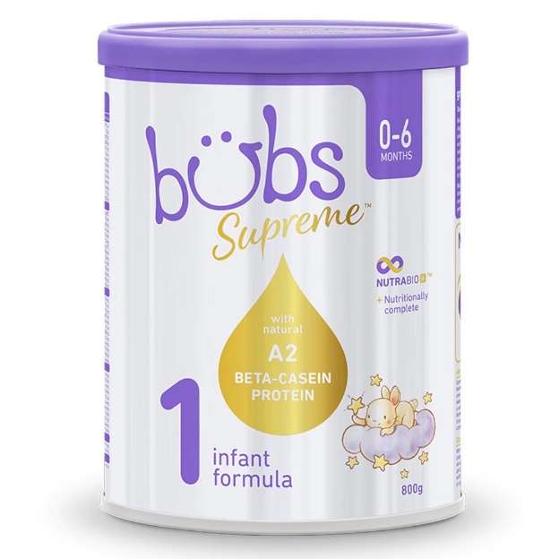 Sữa cho bé sinh mổ Bubs Supreme