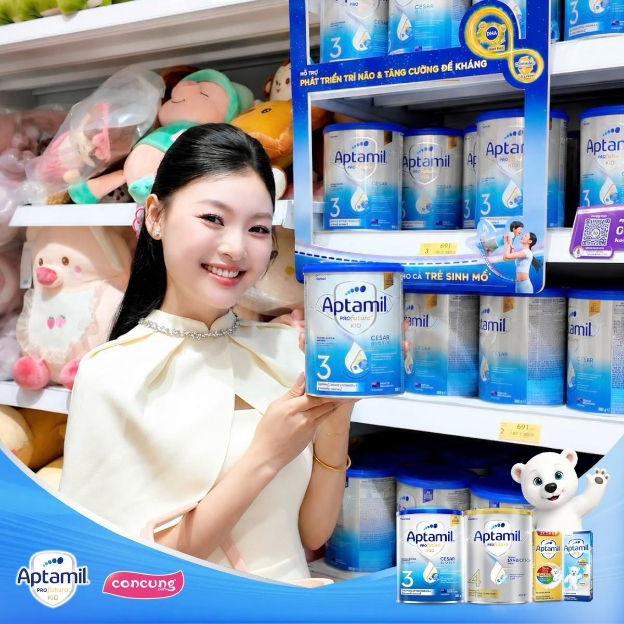 Bé sinh mổ nên uống sữa gì? Aptamil Profutura KID CESARBIOTIK