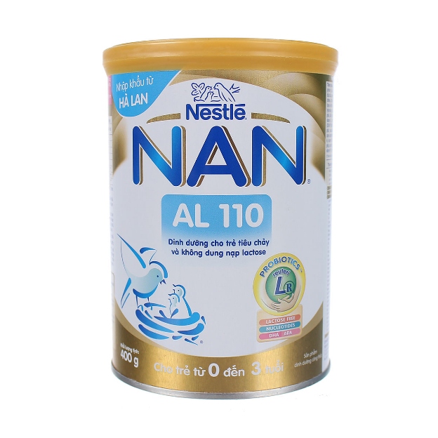 sữa Free Lactose cho bé 0-3 tuổi - NAN AL 110