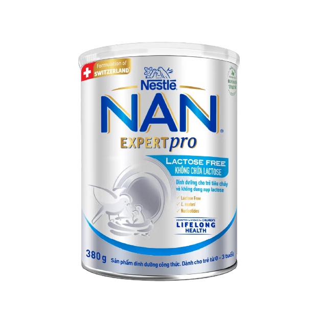 Sữa NAN cho trẻ bất dung nạp Lactose, bị tiêu chảy